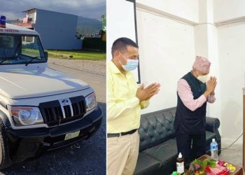 नागरिक परोपकारको शव–वाहन सेवा सञ्चालनमा