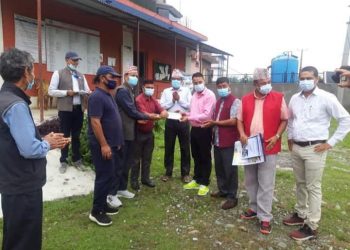 विपि राहतकोष मार्फत नागरीक परोपकारलाई आर्थिक सहयोग हस्तान्तरण