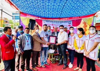 सामुदायिक सेवा केन्द्र लेखनाथको रक्तदानमा १३३ युनिट रगत संकलन