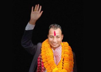 नेकपा एमाले पोखरा २७ को नेतृत्वमा लामिछाने सर्वसम्मत