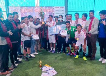 सूर्य तारा भेट्रान्स फुटसलको उपाधी तुलाचन एफ.सी. लाई