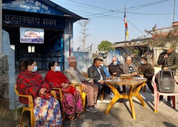 राईजिङ्ग स्टार युथ क्लवद्धारा पुस्तकालय स्थापना