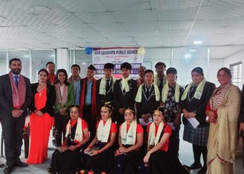 न्यू लेखनाथ पब्लिकमा कक्षा ११ का विद्यार्थीहरुलाई स्वागत एवं अभिमुखिकरण