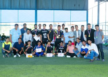 तेस्रो हिमाल एण्ड रक्षा मेमोरियल फुटसलको उपाधी टिम लक्ष्मी आदर्शलाई