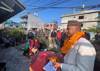 बिकासका लागि एमालेलाई भोट : अधिकारी