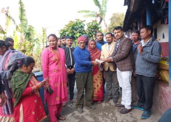 क्यान्सर र छारे रोगबाट पिडितलाई सहयोग