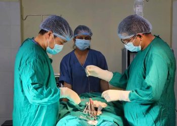 संक्रामक तथा सरुवा रोग अस्पताल लेखनाथमा पहिलो पटक हाईड्रोसिलको सफल शल्क्रिया