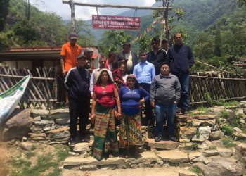 सोंथर बेँसी कृषक समुह र भेटनरी अस्पताल तथा पशु सेवा विज्ञ केन्द्र कास्की विच माछा पकेट बारे छलफल