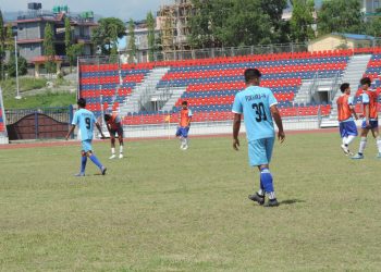 पोखरा–१४ र १५ वडास्तरीय फुटबलको फाइनलमा