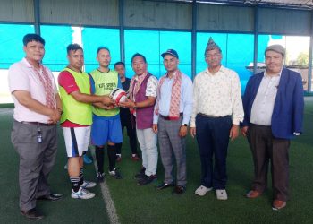 प्रथम ओम कामना फुटसल प्रतियोगिताको उपाधी 10 AM टिमलाई