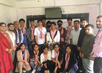 न्यू लेखनाथ पब्लिक एकेडेमीमा बधाई तथा शुभकामना कार्यक्रम सम्पन्न