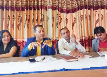 लेखनाथ उद्योग वाणिज्य संघको वरिष्ठ उपाध्यक्षमा राजेन्द्र ओझाद्वारा उम्मेदवारी घोषणा