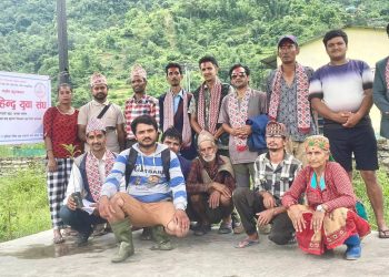 विश्व हिन्दु युवा संघ द्वारा विश्वबन्धुत्वको लागी बृक्षारोपण