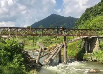 फलोअप: एक महिना मै तालखोलामा फलामे पुल बन्यो