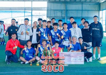 दशैं टोल कपको बिजेता बन्यो टिम मेट्स