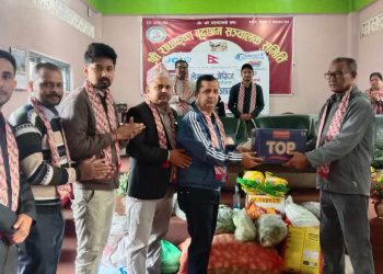 जेसिज सप्ताहन्तमा बृद्धाश्रममा सहयोग