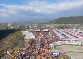 लेखनाथ महोत्सवको सोमबार मात्रै ४० हजार दर्शकहरुद्धारा अवलोकन