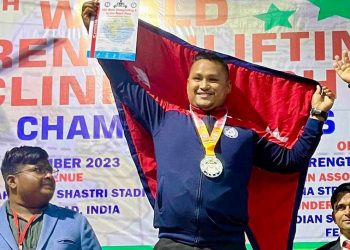 विश्व च्याम्पियनसिपमा पोखराका राजेशलाई रजत पदक