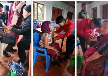 लायन्स क्लब अफ पोखरा नेचुरल टाउनद्धारा निशुल्क स्वास्थ्य शिविर