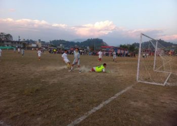 टोलस्तरीय खेलकुद कपमा क्वार्टरफाईनलका खेल सम्पन्न