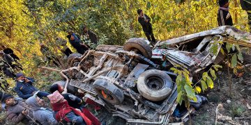 अर्घाखाँचीमा जीप दुर्घटना हुँदा दुई जनाको मृत्यु
