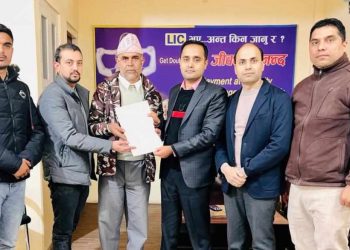 एल आई सी ले दियो २४ घण्टा भित्रको मृत्युदावी