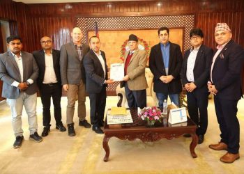 न्युजिल्याण्डको लागि नेपाली दुतावास स्थापनाको लागि प्रधानमन्त्रीलाई ज्ञापनपत्र