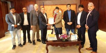 न्युजिल्याण्डको लागि नेपाली दुतावास स्थापनाको लागि प्रधानमन्त्रीलाई ज्ञापनपत्र