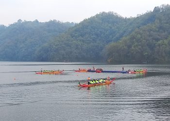 बेगनासतालमा ड्रागन बाेट रेस शुरु