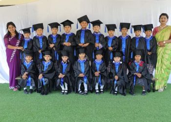 लिटिल गार्डेन मन्टेस्वरी एण्ड प्री स्कुलकाे दिक्षान्त कार्यक्रम