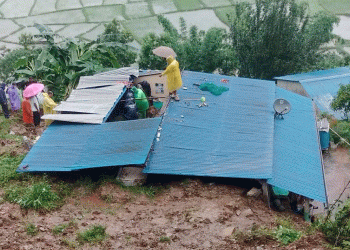 पोखरा २७ सहेलापाखामा पहिरोले पुरिएर एक जनाको ज्यान गयो