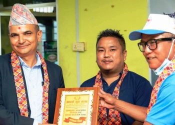 आदर्श युवा क्लबको अध्यक्षमा पुन: गुरुङ