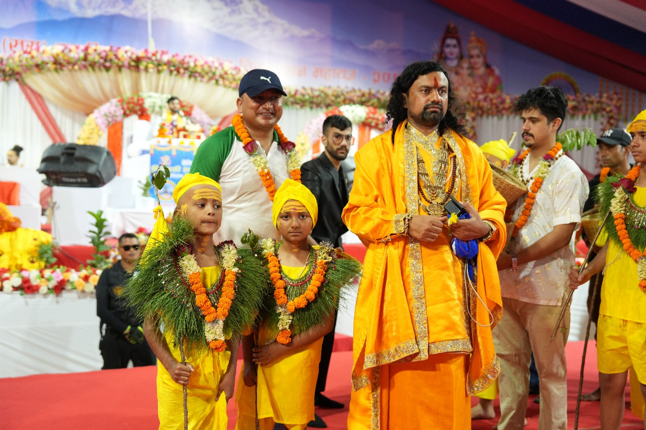 कोटीहोममा १२ जनाको सामुहिक व्रतवन्ध, हवन शुरु, शनिबार रक्तदान हुने