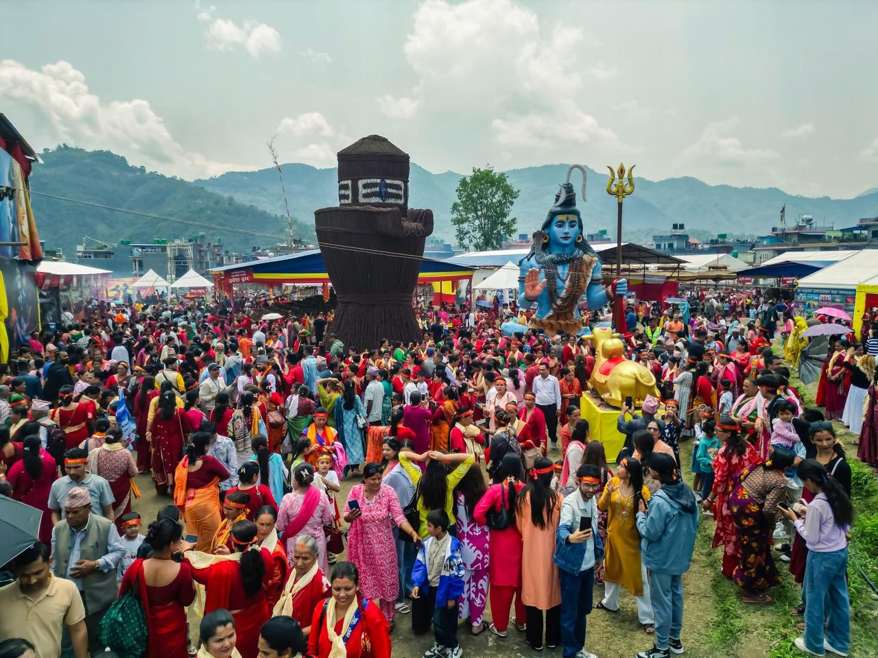 एकै दिन झन्डै एक लाख भक्तजनले कोटिहोमको दर्शन गरे