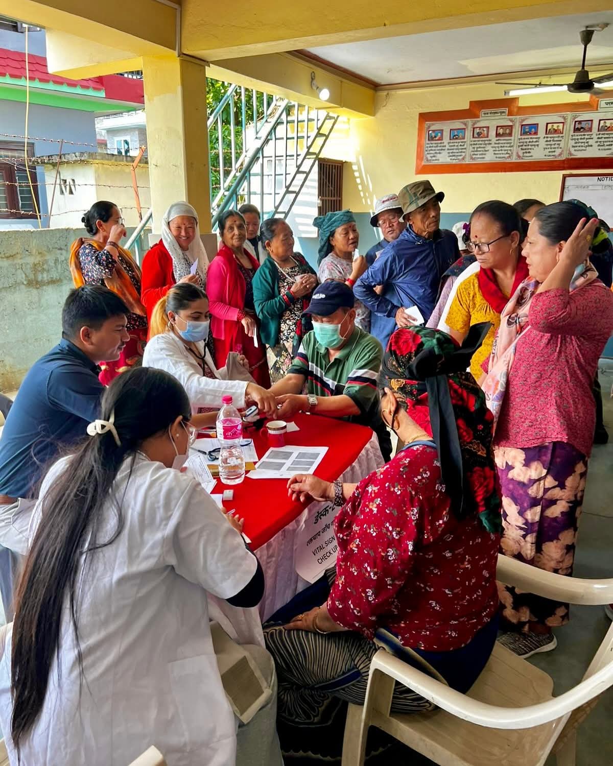 हेलो हेल्थ क्लिनिकको थाइराइड परीक्षण तथा जनचेतना शिविर