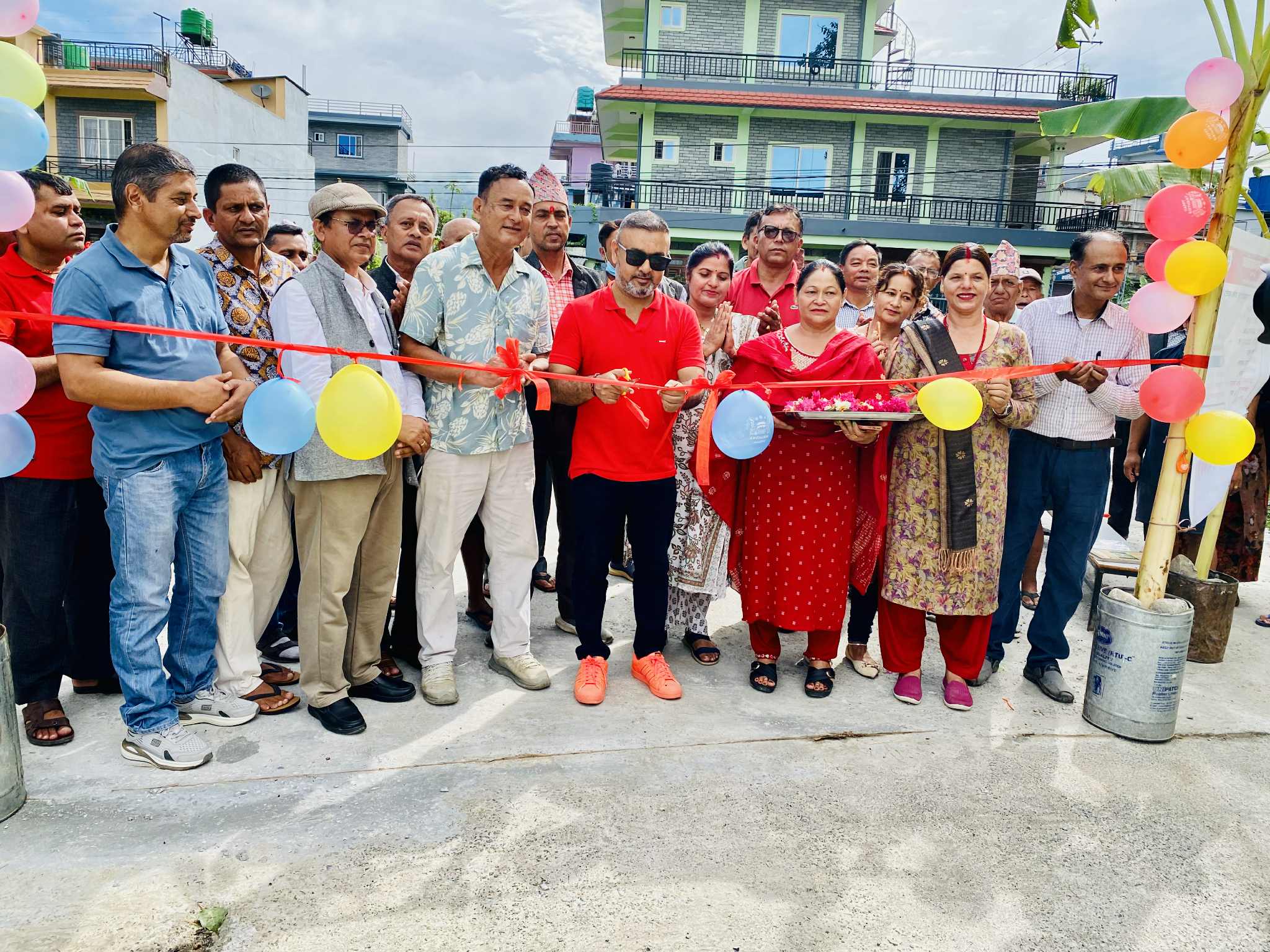 सृजना वहिरा स्कुल पछाडीको वाटो उद्घाटन