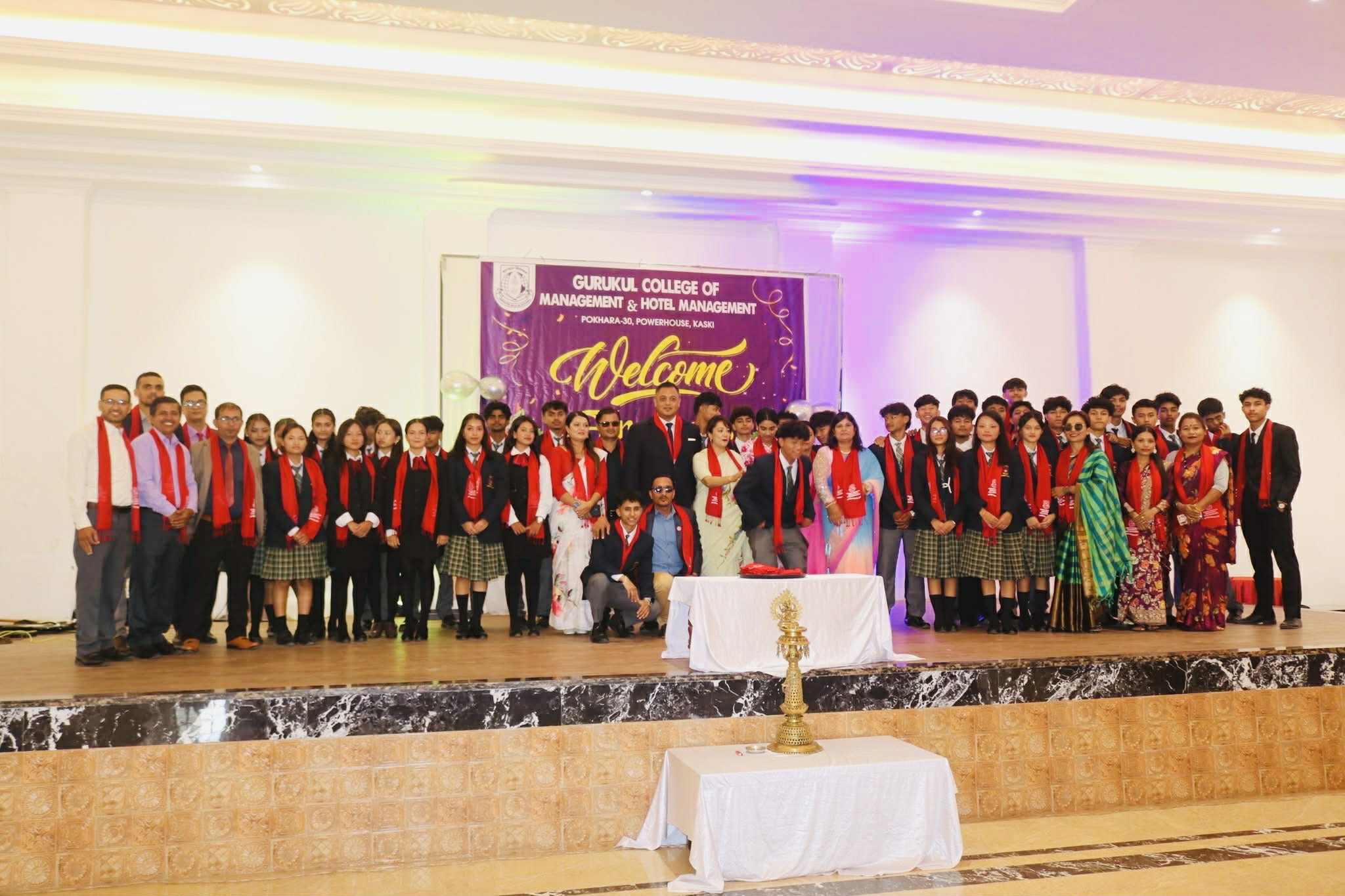 लेखनाथमा गुरुकुल कलेजद्वारा नयाँ विद्यार्थीलाई स्वागत कार्यक्रम सम्पन्न