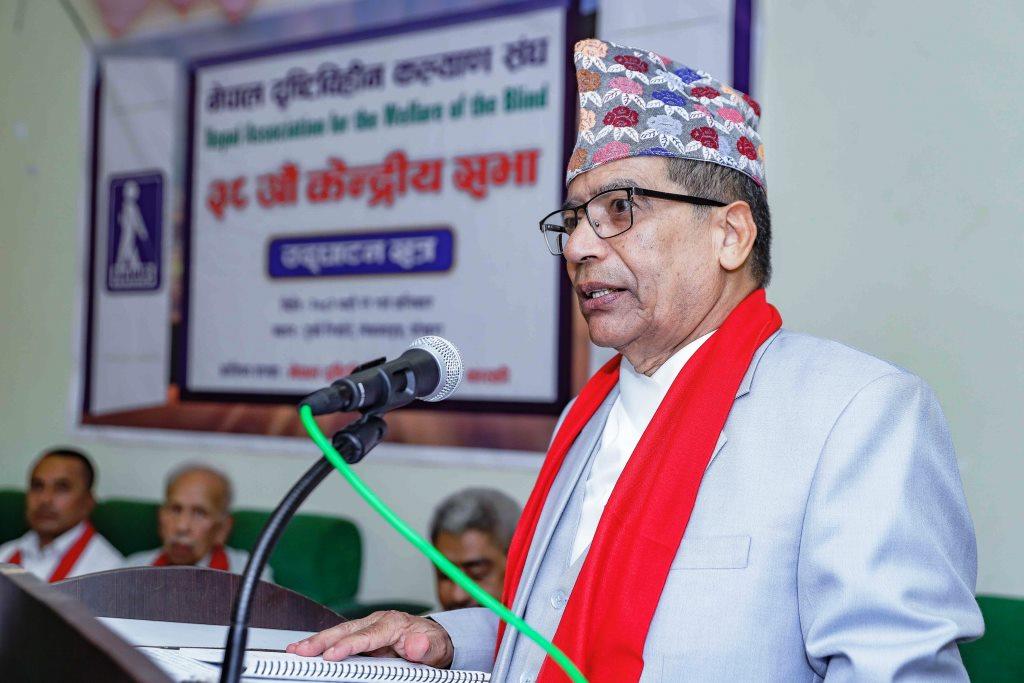 अपांगता भएका व्यक्तिहरूलाई सहज जीवनयापनका लागि सक्षम बनाउन जरूरीः प्रदेश प्रमुख भट्ट