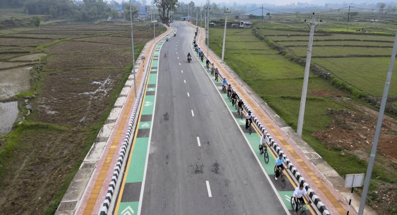स्वास्थ्यका लागि साइकल, पर्यटनका लागि यात्रा कार्यक्रम सम्पन्न